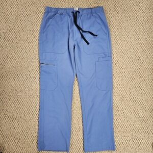 Figs Cargo Scrub Cairo Cargo Pants Women M/S Blue Technical Collection TM3001S